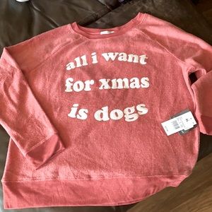 Christmas sleepwear soft sweatshirt
